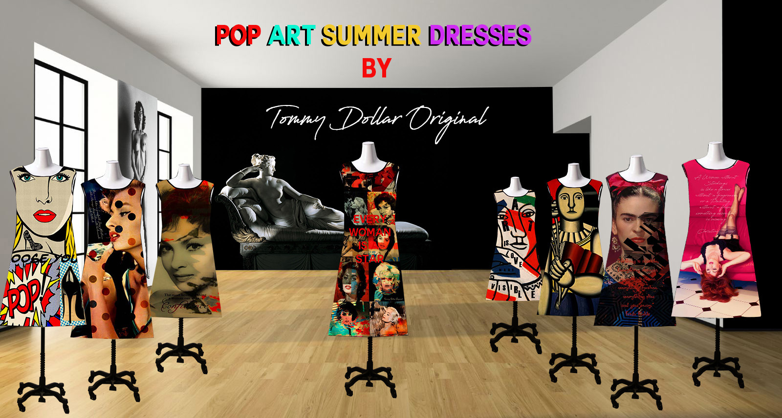 Pop Art Summer Dresses for 2022  